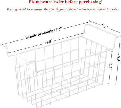 Chest Freezer Baskets 16.5 Inch, Chest Freezer Organizer Bins Metal Wire - Image 3