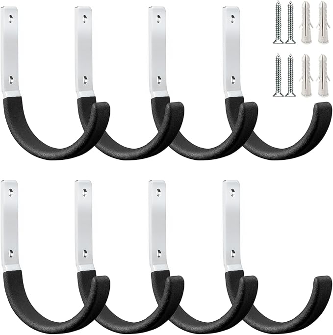 Heavy Duty Steel Garage Hooks, Garage Storage Utility Hooks, Heavy Duty Garage by GeeWatom