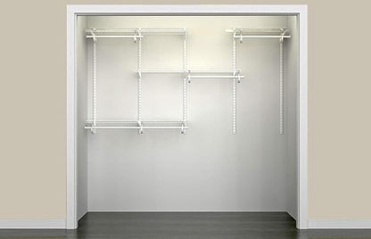 ClosetMaid ShelfTrack Wire Closet Organizer System, Adjustable from 5 to 8 Ft. - Image 8