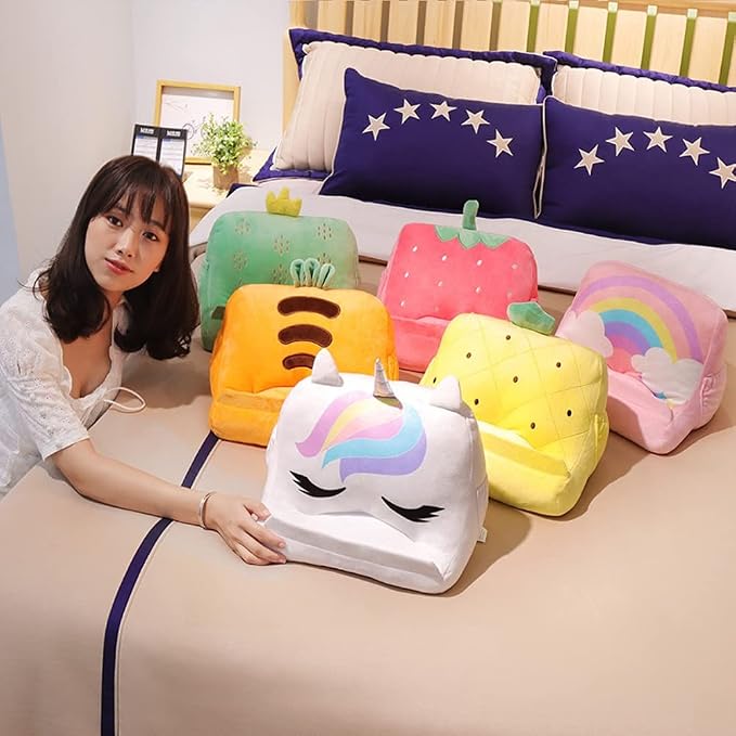 Dpofirs Pillow Tablet Stand, Soft Plush Tablet Holder - Image 3