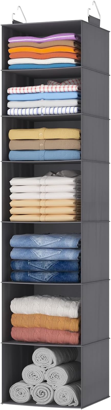 Lifewit 7 Tier Hanging Closet Organizer and Storage by Lifewit