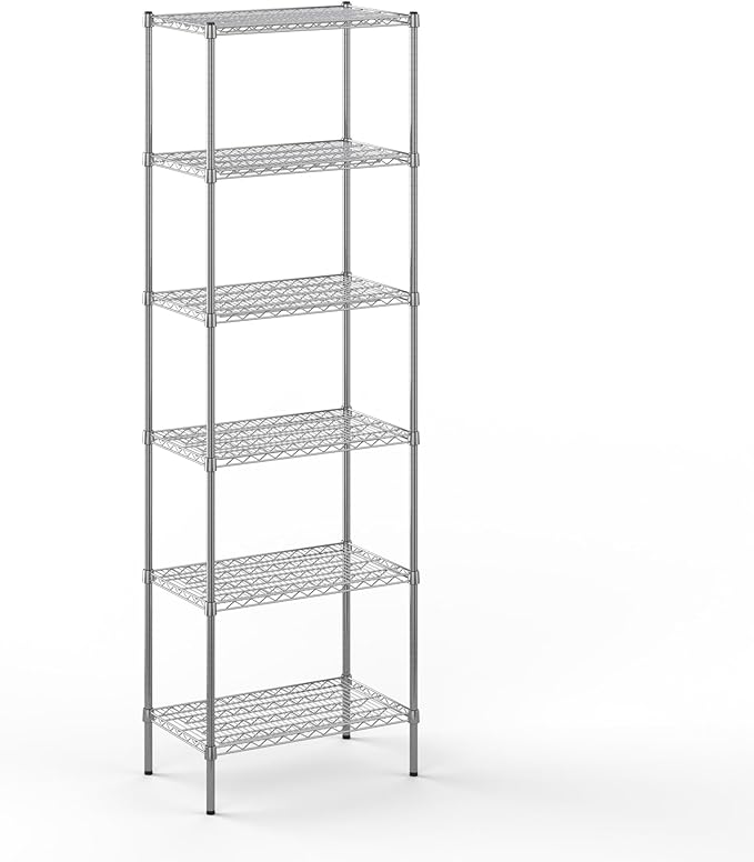 18" Deep x 30" Wide x 96" Height Wire Shelving Kit | 6-Tier | NSF Commercial by Regal+Altair