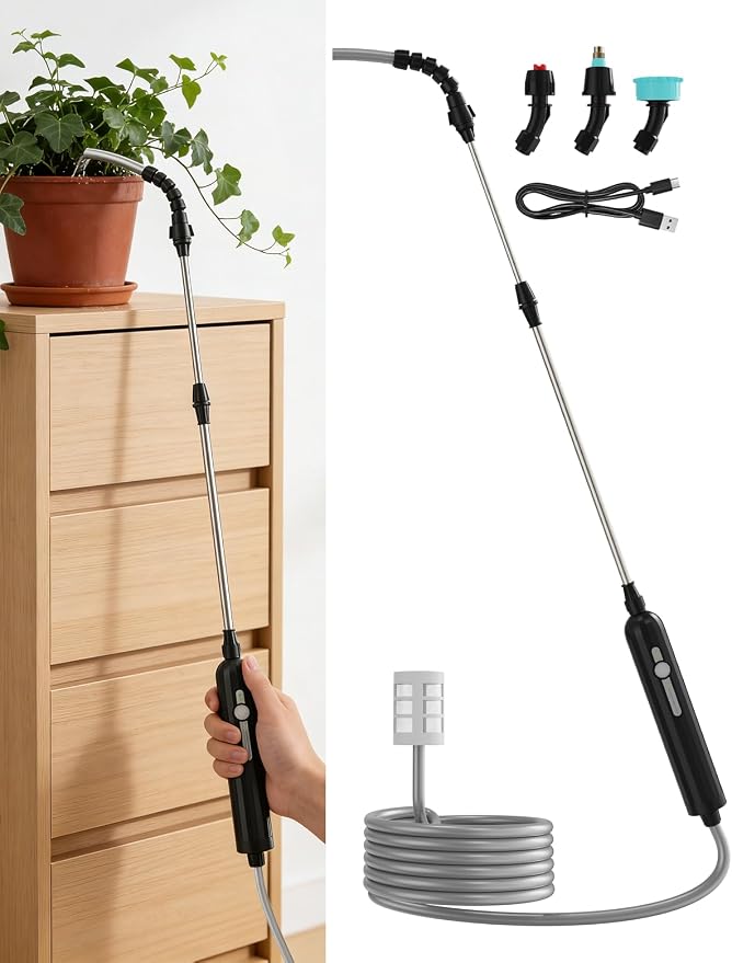 Rechargeable High Reach Plant Waterer by Unknown