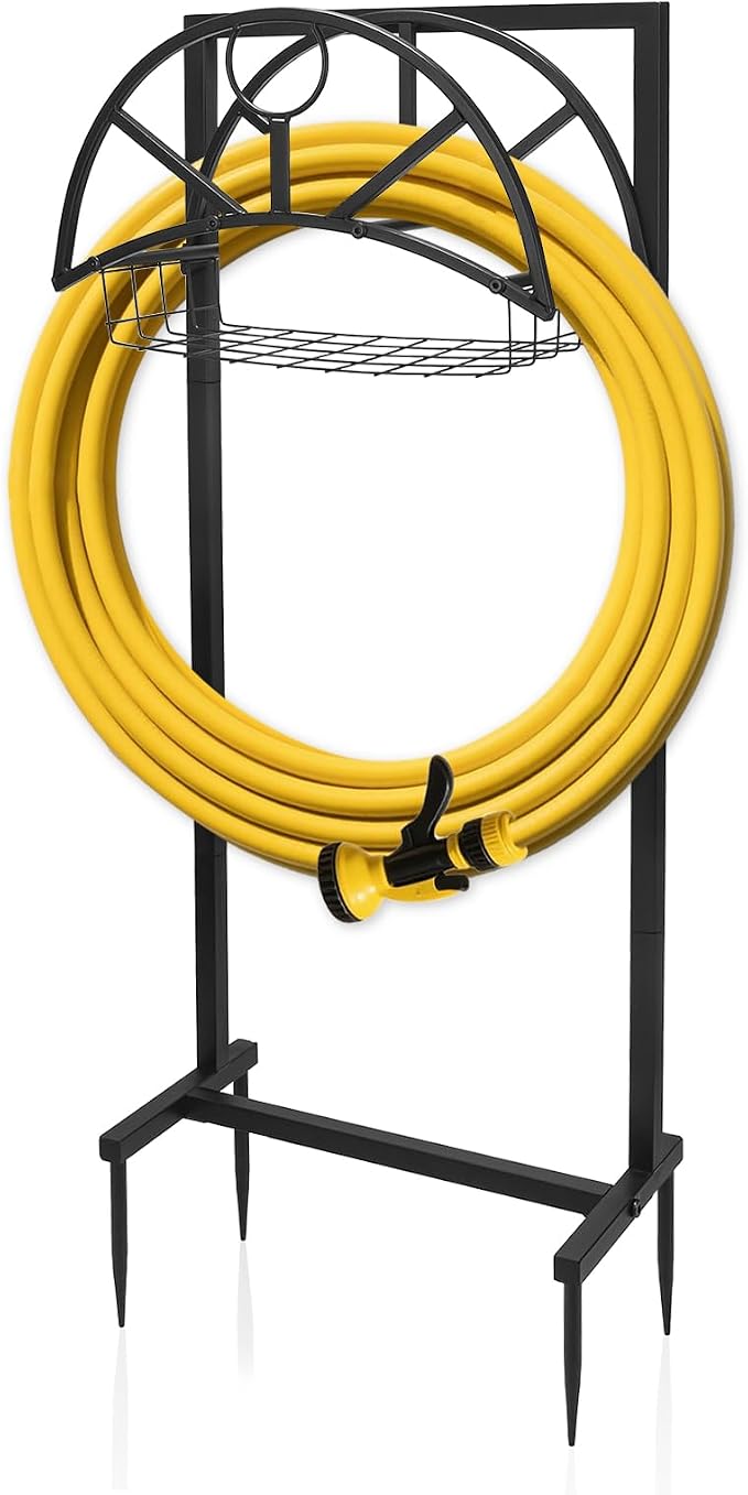 ZEMIRO CHARGE Heavy Duty Garden Hose Holder by ZEMIROCHARGE