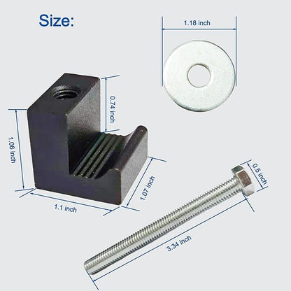 4Pcs Truck Tool Box Mounting Kit - Image 3