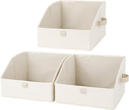 StorageWorks Closet Storage Bins Trapezoid, Cube Storage, Fabric Clothes Bin by StorageWorks