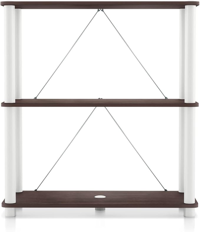 Homes: Inside + Out Apexa Modern 3-Tier Wide Shelving Units, Collectibles - Image 11