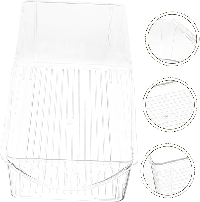 Clear Refrigerator Drawer Organizer Box - Image 5