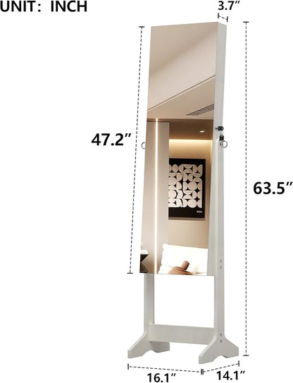 Montary Jewelry Cabinet Armoire - Image 2