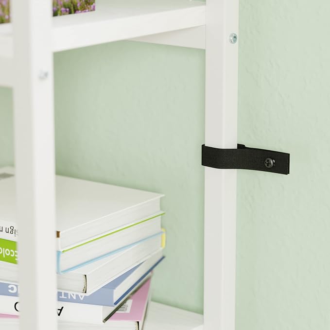 IRONCK Bookshelves and Bookcases 6-Shelf Etagere Bookcase, Industrial Open - Image 7