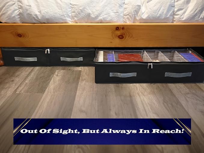 Under Bed Shoe Storage, A Sturdy Closet and Under Bed Storage, - Image 2