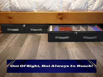 Under Bed Shoe Storage, A Sturdy Closet and Under Bed Storage, - Image 2