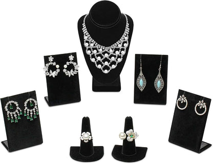 MOOCA Jewelry Display Set, Necklace Display Bust, Earring Organizer, Ring by Mooca