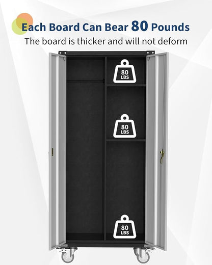 GarveeHome Metal Locker Storage Cabinet - Image 7