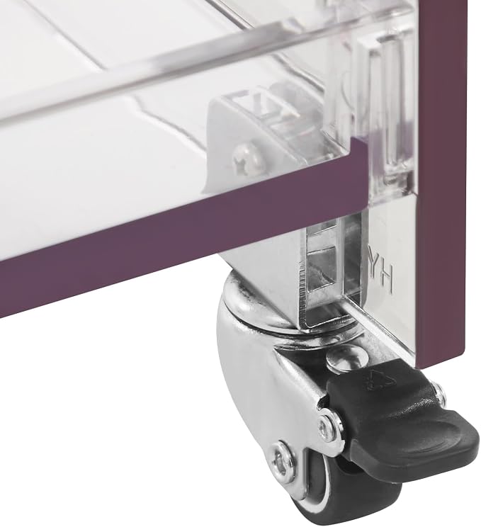 3-Tier Rolling Utility Cart - Image 9