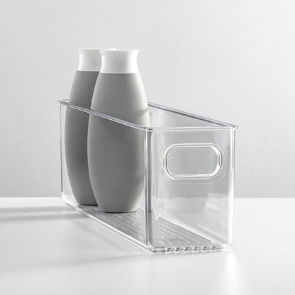 mDesign Plastic Bathroom Storage Container Bins w/ Handles - Image 3