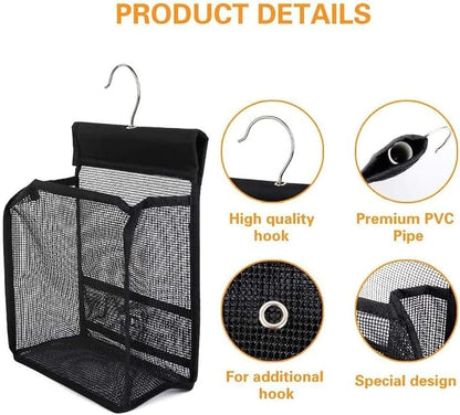 Hanging Storage Basket Toilet Toiletries Bath Basket Dormitory Cosmetics - Image 4