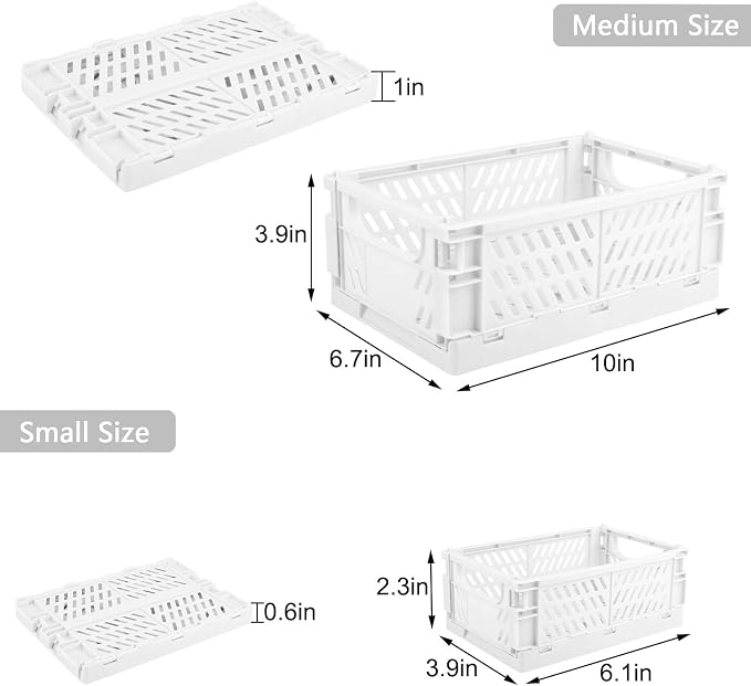 Plastic Storage Baskets for Desk Organizing, Office Drawer Organizer, 2 - Image 2