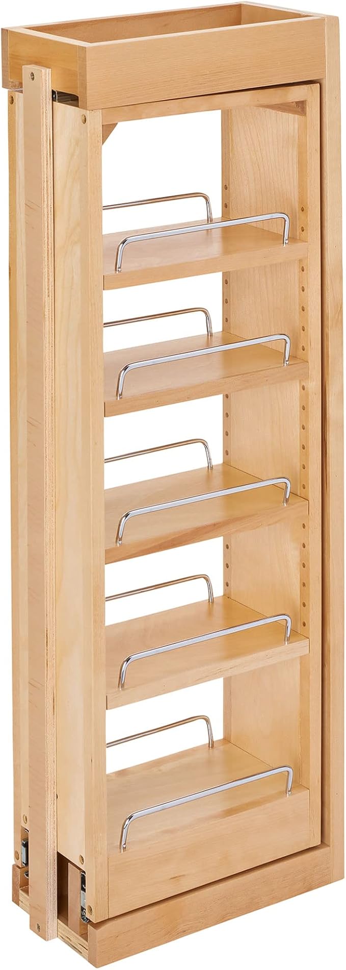 Rev-A-Shelf 6"W x 33"H Pull Out Quad Shelf Organizer by Rev-A-Shelf
