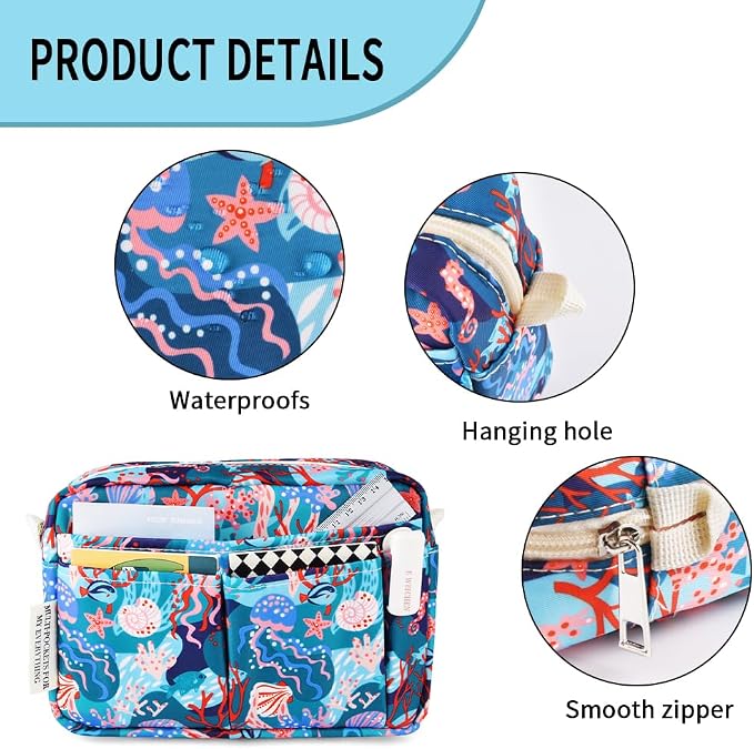 E-WEICHEN Multiple Pockets Portfolio Organizer - Image 5