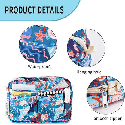 E-WEICHEN Multiple Pockets Portfolio Organizer - Image 5