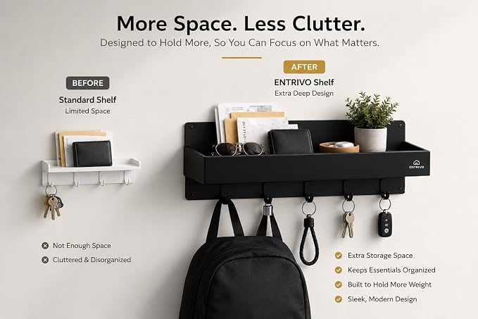 Modern Large Wall Mounted Key Holder - Image 7