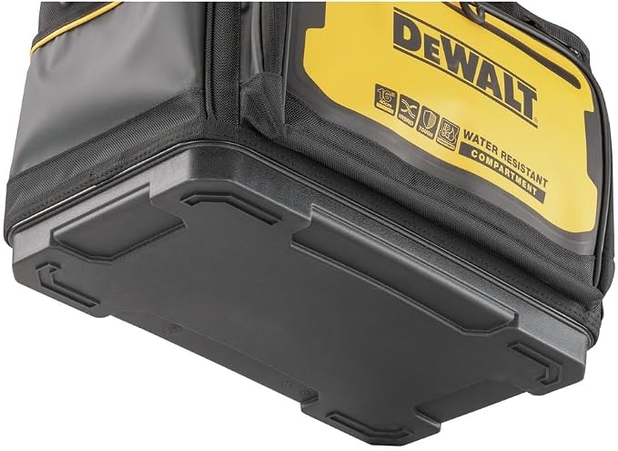 DEWALT Tool Bag, Water Resistant, Hard Bottom, Professional Tool Tote - Image 4