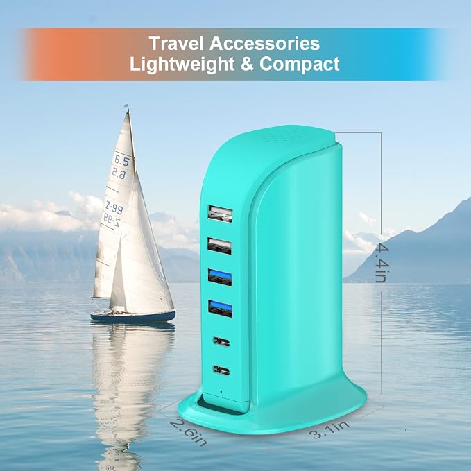 USB Charger Block Upoy, Charging Station - Image 6