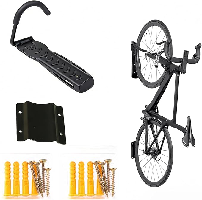 Wall Mount Bicycles Hanger, Bike Rack Garage Wall Mount, Indoor Bike Storage - Image 2