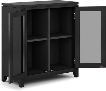 SIMPLIHOME Cosmopolitan Storage Cabinet - Image 4