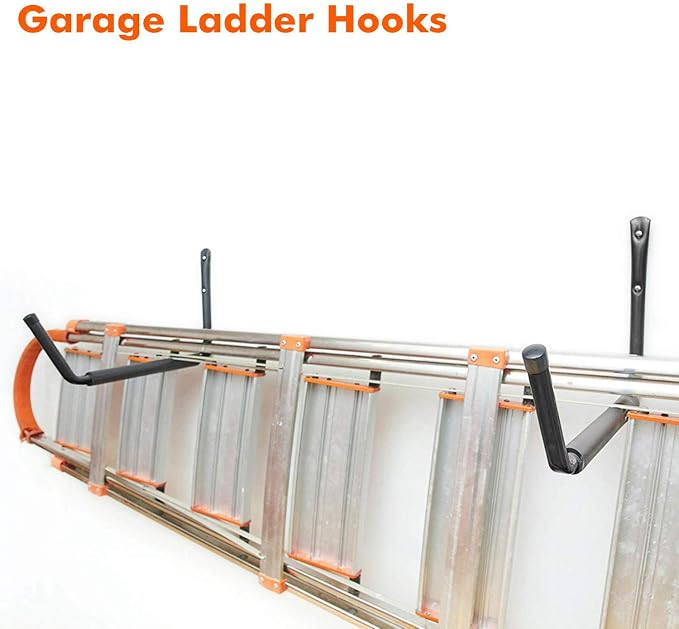 Ihomepark Heavy Duty Garage Indoor Kayak Storage Hooks Hanger, Wall Mounted - Image 5