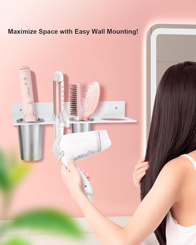 Hair Tool Organizer, Hair Dryer Holder - Image 2