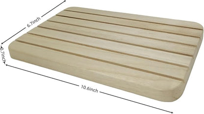 Natural Wood Business Card Holder Wooden Earring Display Stands Jewelry Retail - Image 8