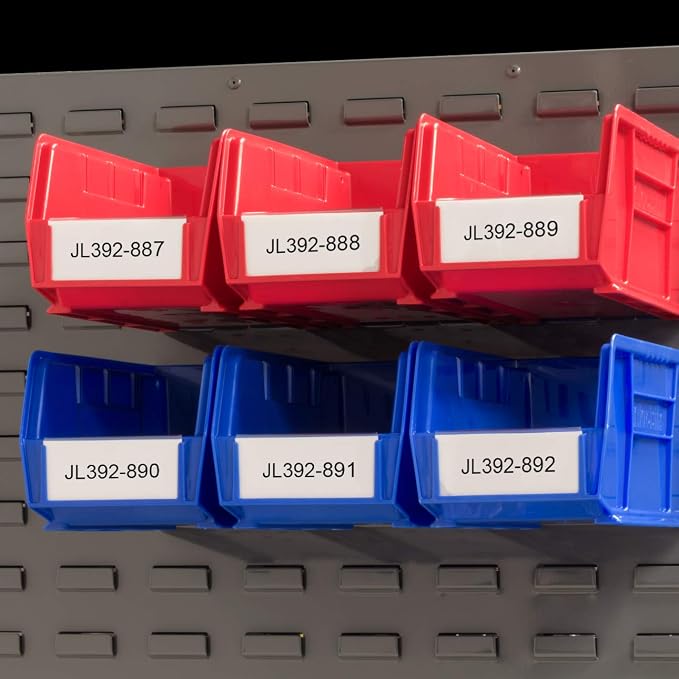 Akro-Mils 29302 Clear Protective Plastic Label Holder and Labels - Image 2