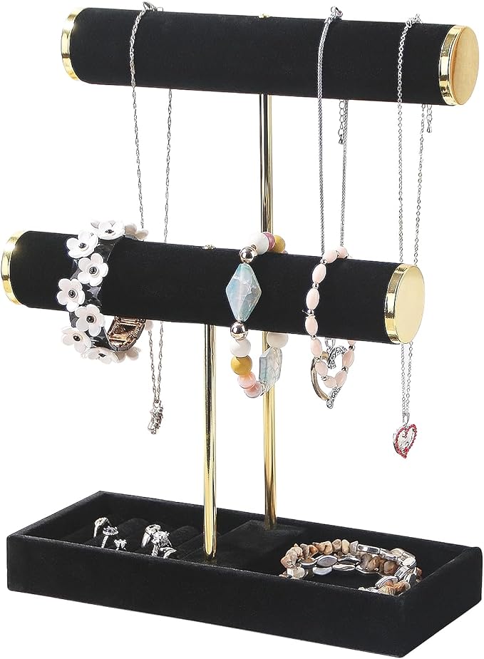 Bracelet Holder, 2-Tier Bracelet Display Stand by KunGe