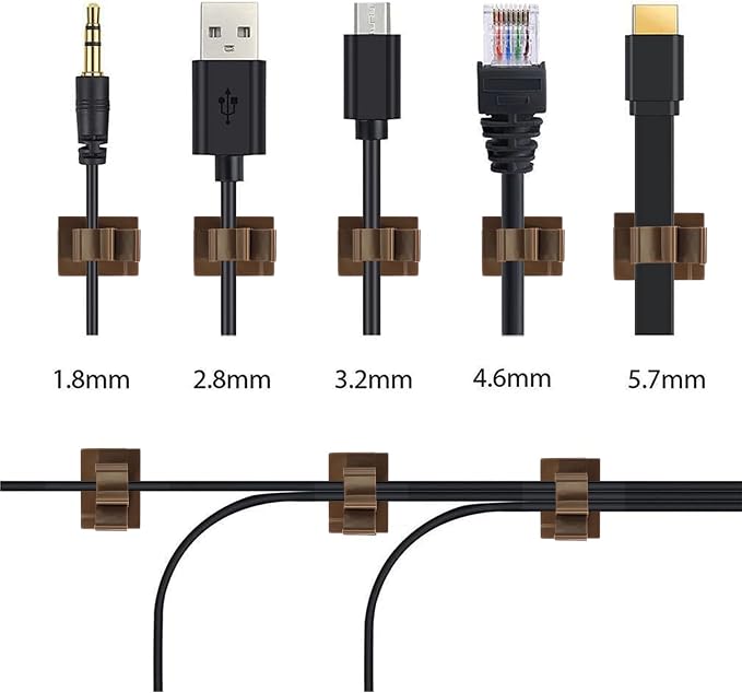Viaky Adjustable Cable Clips - Image 3