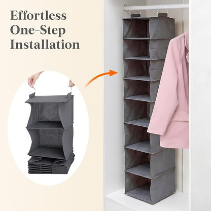 Lifewit 8 Tier Hanging Closet Organizer and Storage - Image 6
