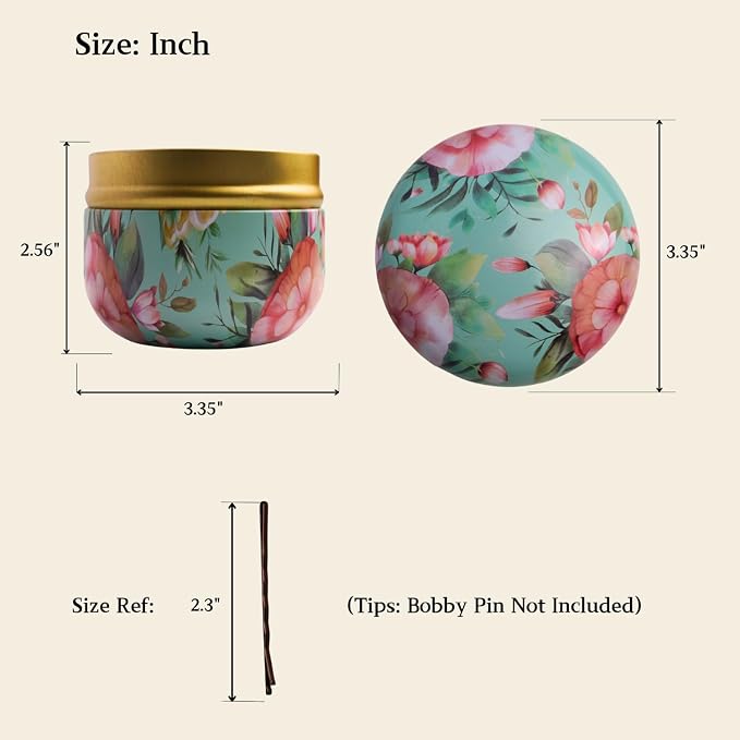 Magnetic Bobby Pin Holder, 2-in-1 Design Bobby Pins Collector and Storage - Image 2