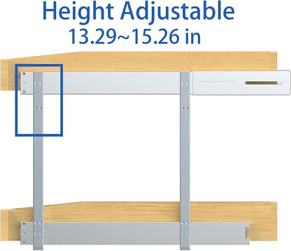 2 Tier Pull Out Cabinet Organizer - Image 3