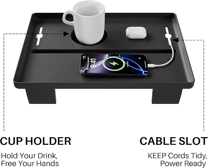 JOYMOOP Clip-On Bedside Shelf for Bunk Beds, Dorm Room Essentials, Bedside Caddy - Image 7