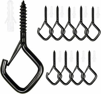 10PCS Eye Screw Hooks for Hanging Heavy Duty by Unknown