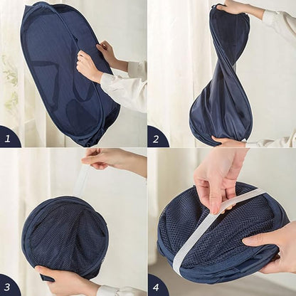 4 Pcs Mesh Popup Laundry Hamper, Opening Laundry Basket, Popup Laundry Basket - Image 4