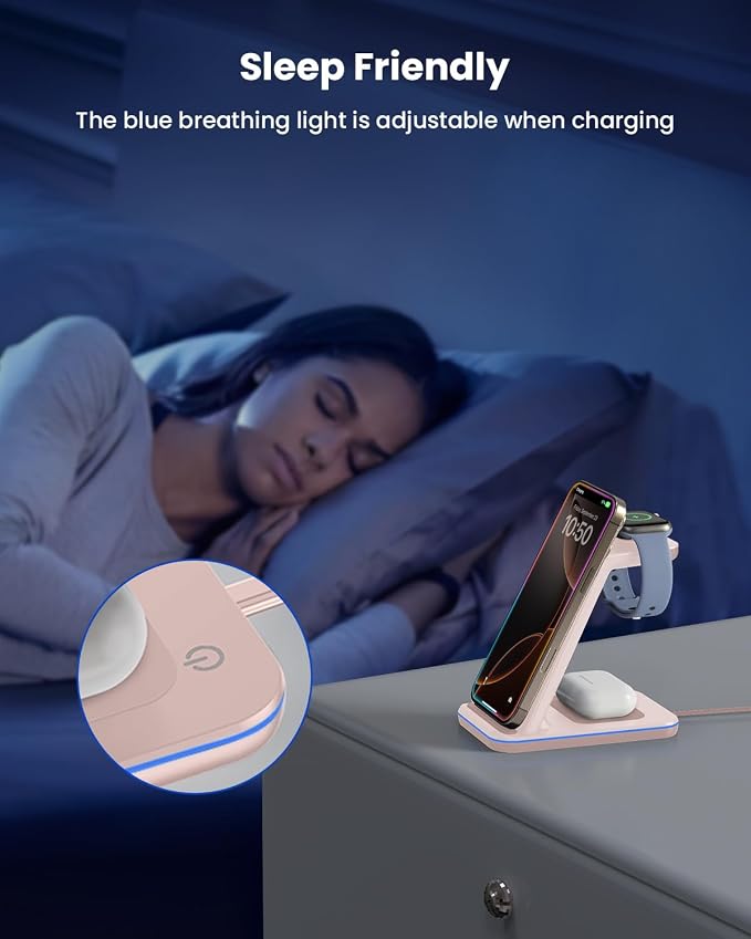 3 in 1 Wireless Charging, Wireless Charger Stand - Image 5