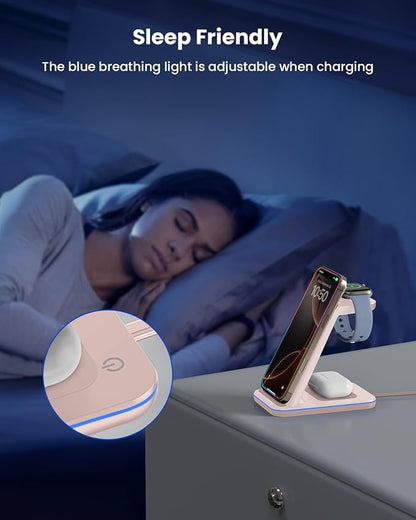 3 in 1 Wireless Charging, Wireless Charger Stand - Image 5