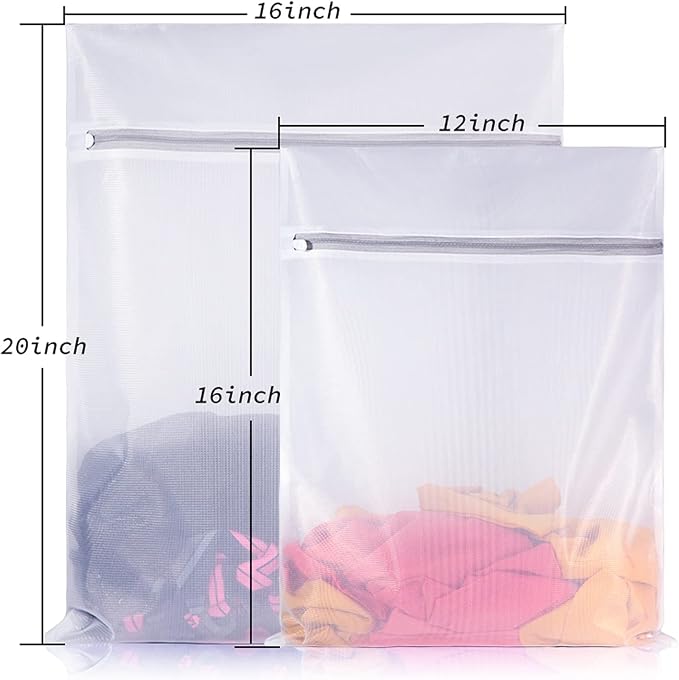 SUERIV Laundry Mesh Bag-Heavy Duty Fine Mesh Wash Bag - Image 2