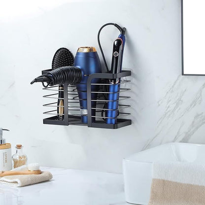 YIGII Hair Dryer Holder/Hair Tool Organizer Wall Mount - Image 5