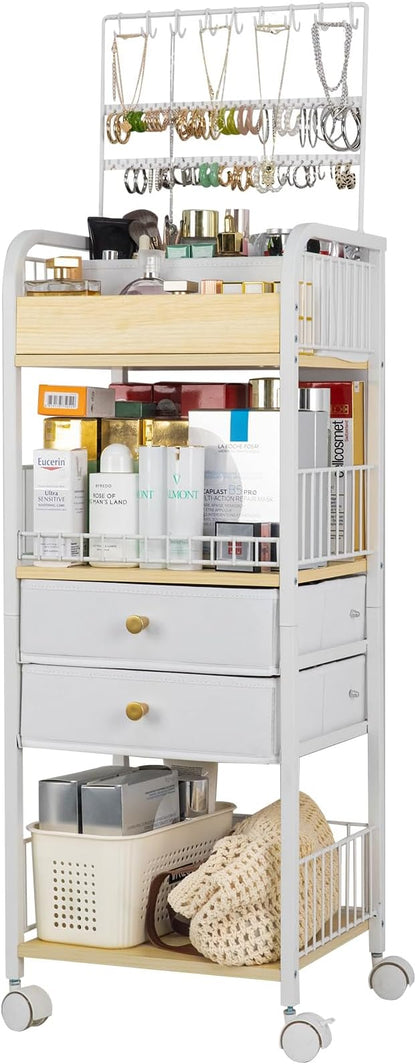 YGJT Makeup Organizer, Floor Skincare Cosmetics Organizer by YGJT