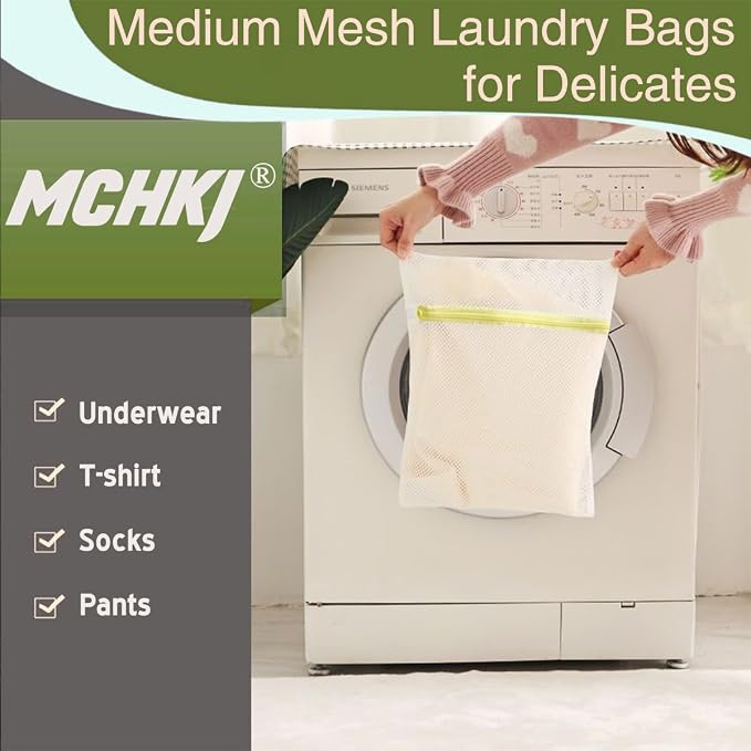 10 Pcs Laundry Bags Mesh Wash Bags, Premium Durable Double-Layer Honeycomb Mesh - Image 4
