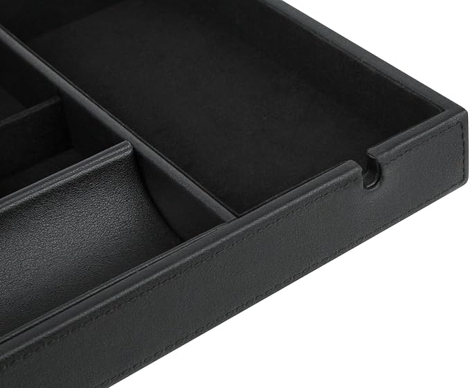 HofferRuffer Faux Leather Valet Tray - Image 8