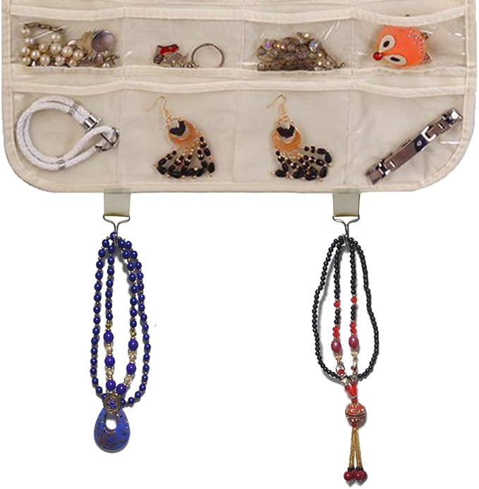 BB Brotrade Hanging Jewelry Organizer, Accessories Organizer, 32 Pocket - Image 3